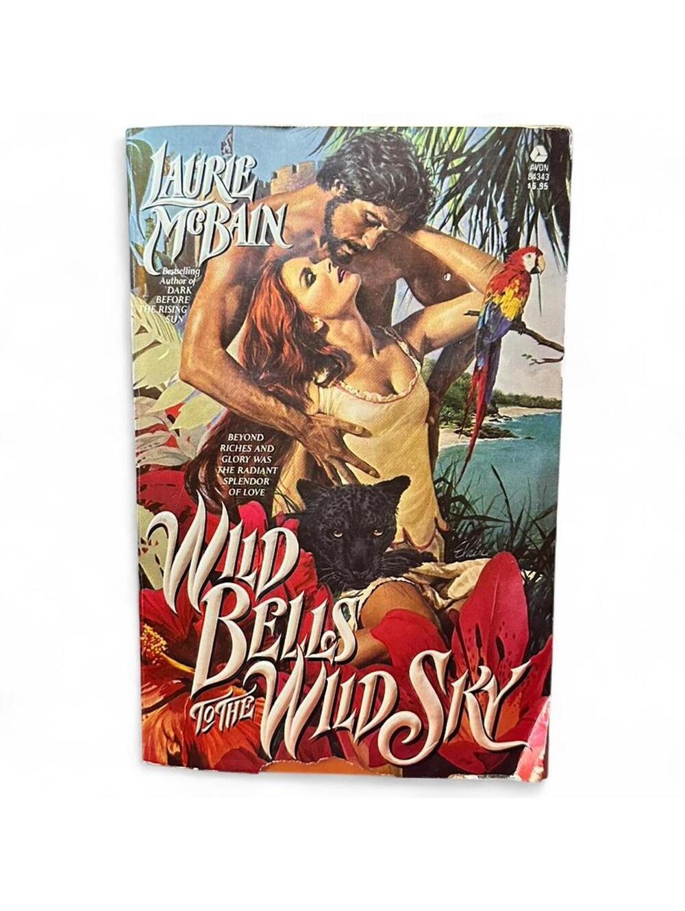 Wild Bells to the Wild Sky by Laurie McBain Vintage 1983 Paperback Romance